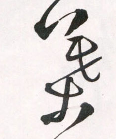 草书 叶