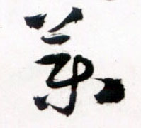 草书 药