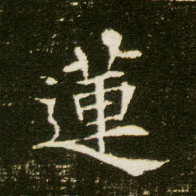 楷书 莲