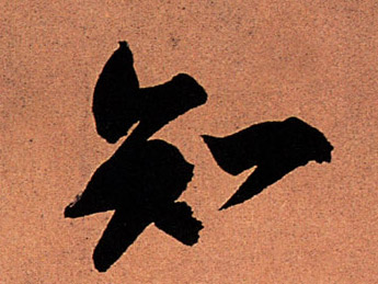行书 知