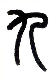 小篆 九
