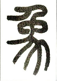 小篆 象